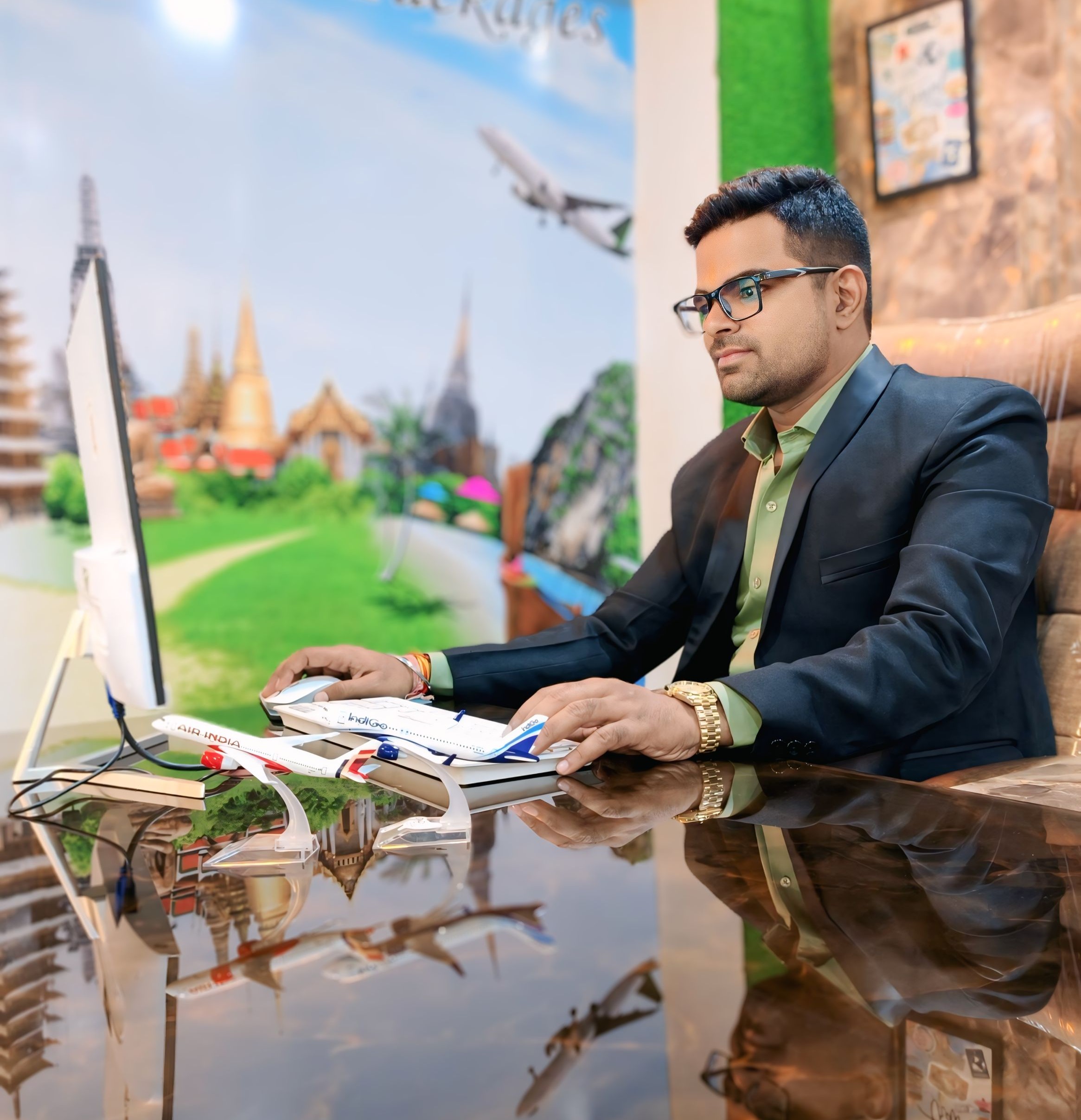 Jitesh Parchani - Founder of Shree Sai Holidayz Bhopal